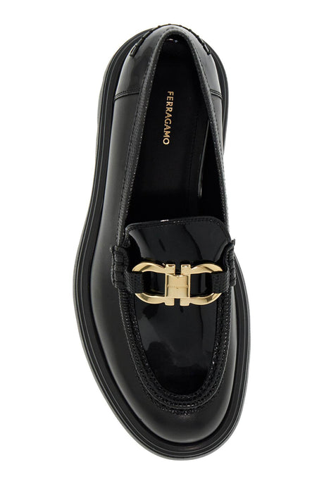 FERRAGAMO LOAFERS WITH DOUBLE G