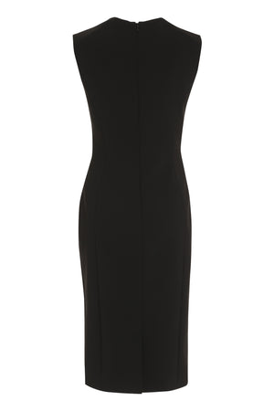 Chiếc Đầm Thanh Lịch Cắt Out Màu Đen cho Phụ Nữ - FW22