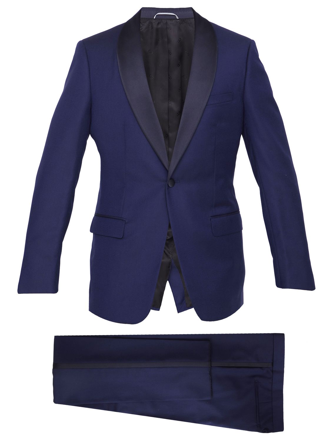 Áo bộ lễ tân lụa màu xanh nhạt dành cho nam - Regular Fit, FW23