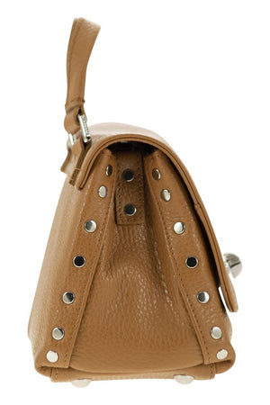 ZANELLATO Caramel Daily Handbag - Soft, Practical, and Water-Repellent for Women