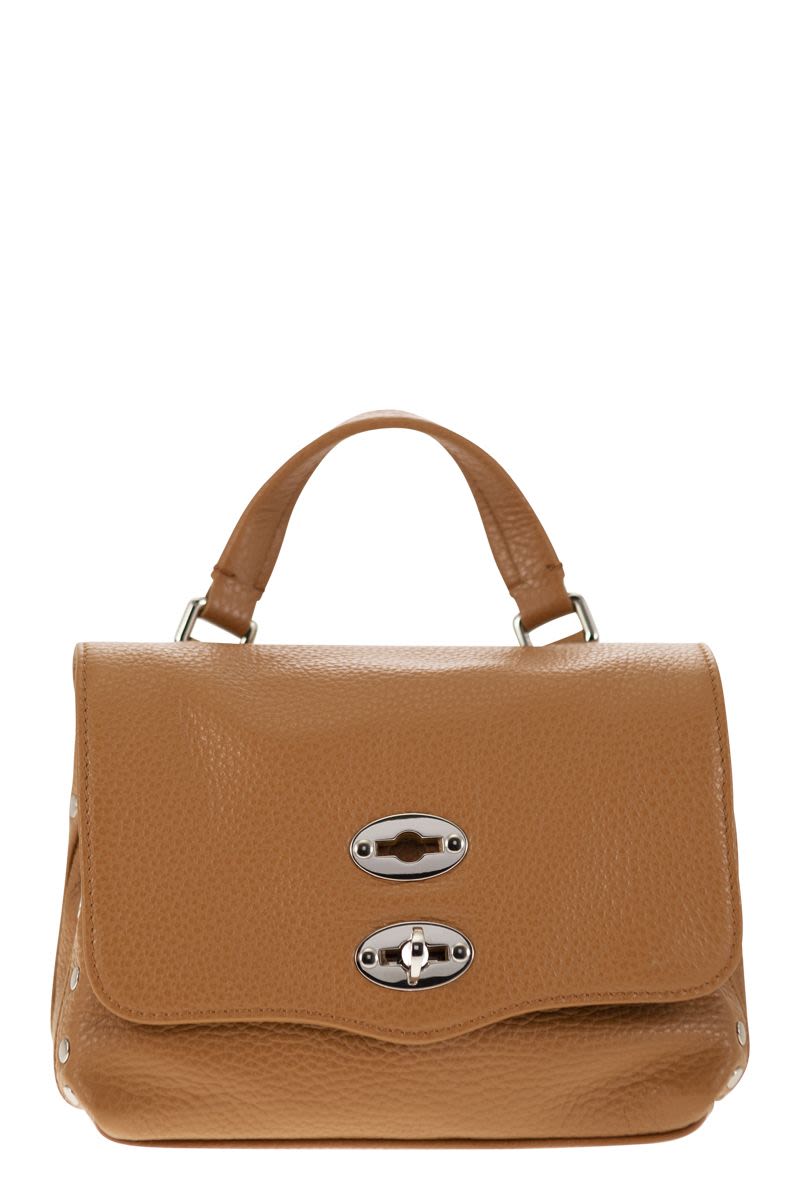 ZANELLATO Caramel Daily Handbag - Soft, Practical, and Water-Repellent for Women