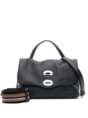 ZANELLATO Navy Leather Tote - SS24 Collection