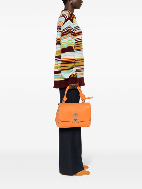 ZANELLATO Orange Tote Bag for Women - 24SS Season
