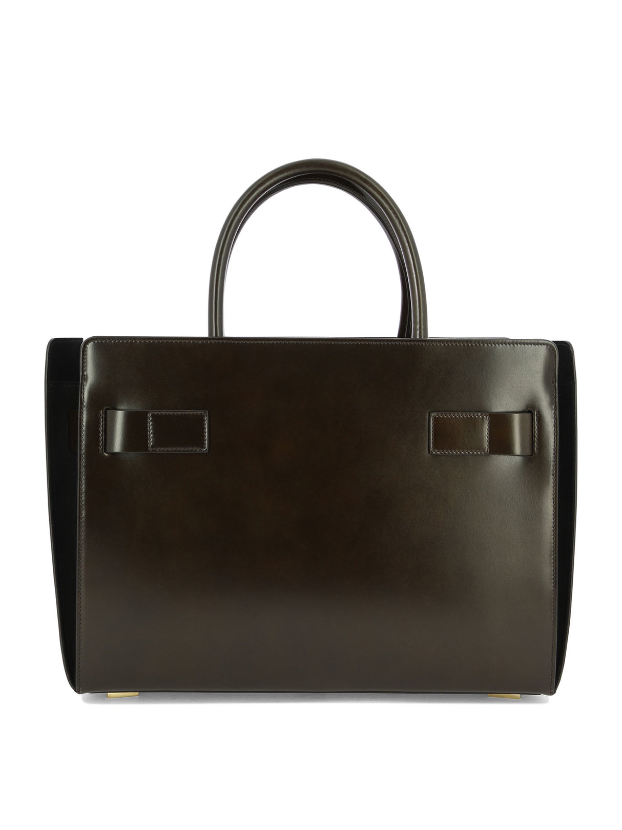 FERRAGAMO Brown Tote Handbag with Removable Shoulder Strap for Women - FW23 Collection