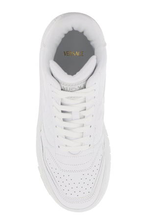 VERSACE White Odyssey Sneakers for Men - Fall/Winter 2023 Collection