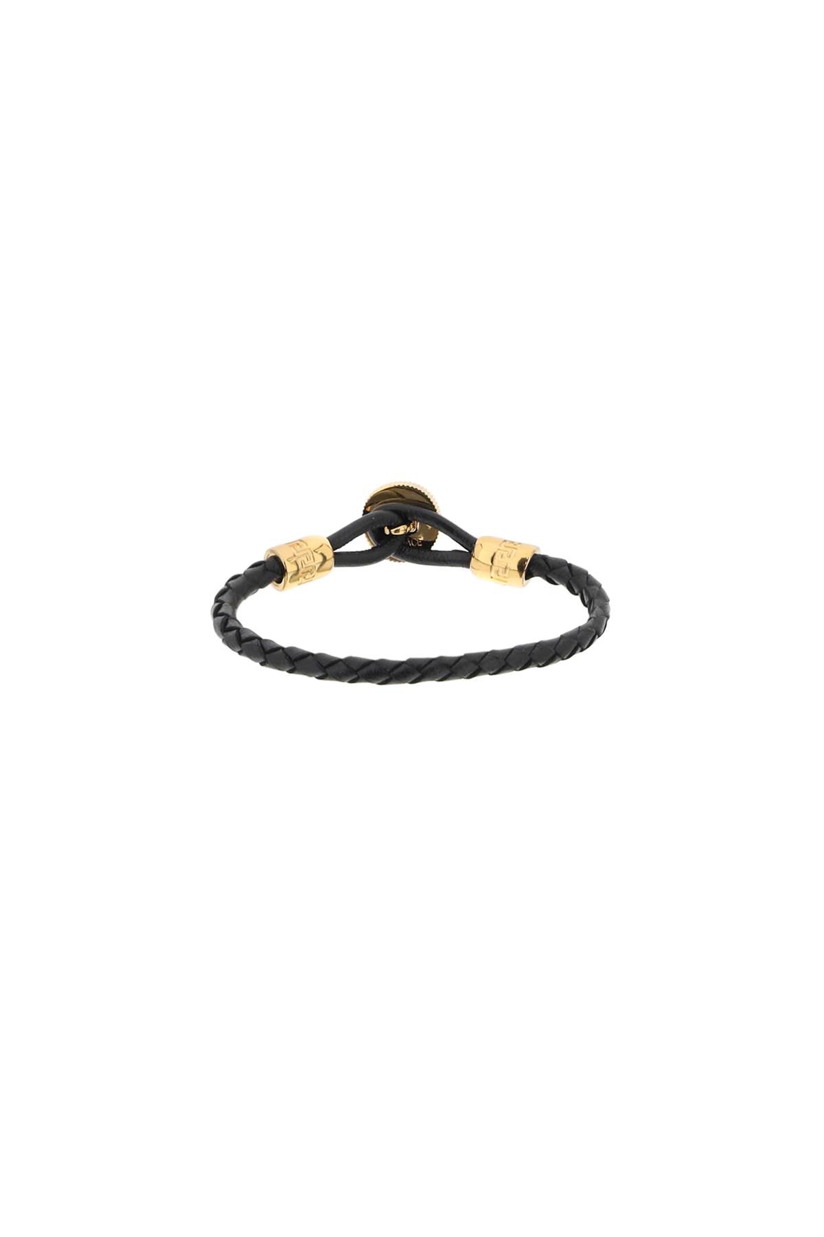 VERSACE Stunning Black Biggie Bracelet for Women