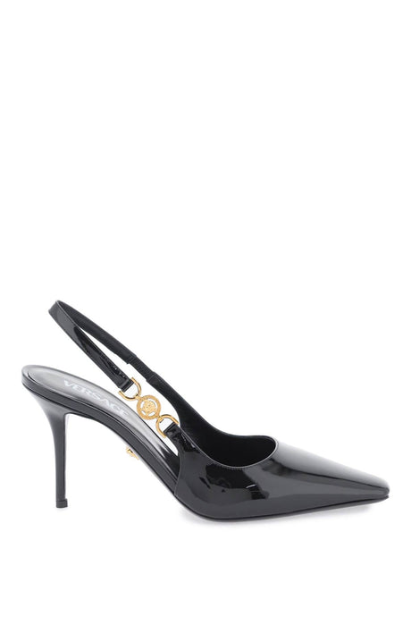 女式黑色专利鞋 - SS24系列