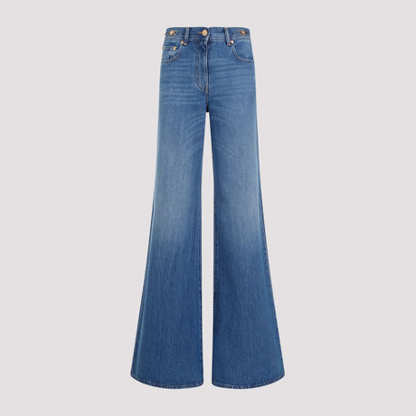VERSACE Medium Wash Medusa '95 Jeans for Women - SS24 Collection