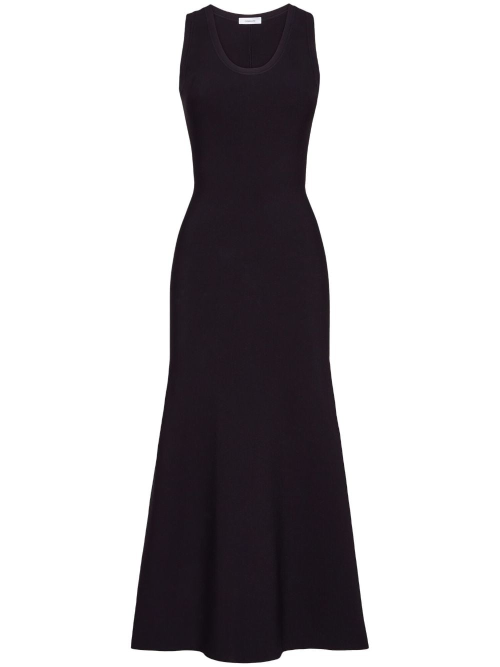 Sleeveless Flared Midi Dress in Black - FW23 Collection