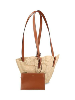 CELINE Beautiful Tan Raffia Handbag for Women - Perfect for SS24!