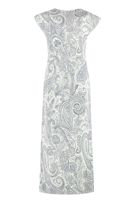 Áo váy Paisley trắng | Bộ sưu tập SS23