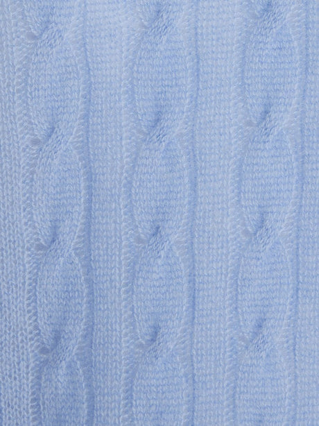 ETRO Blue Cashmere Crew-Neck Sweater for Women - FW23