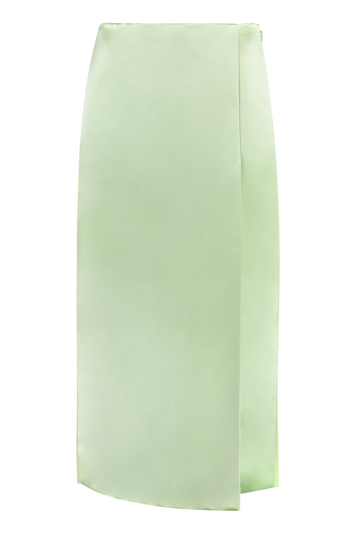 绿色丝绸缎包裙, SS23系列