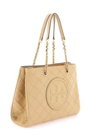 TORY BURCH Elegant Diamond-Quilted Tote Handbag for Women