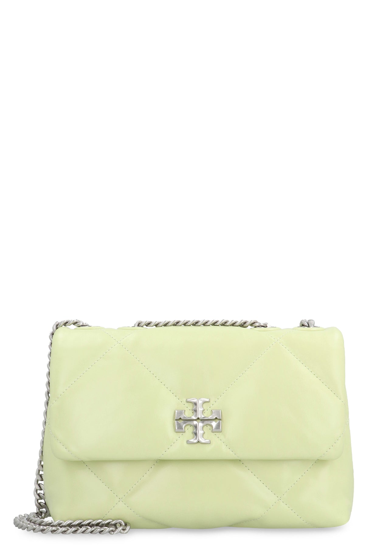 Quilted Green Shoulder Handbag - SS24 Collection