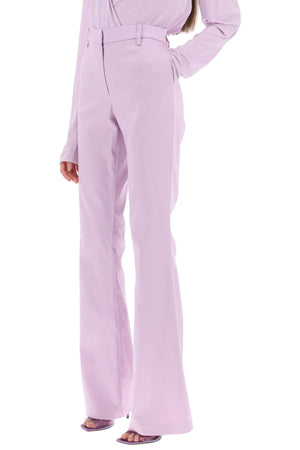 SS23系列紫色阔腿裤