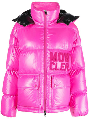 MONCLER Fuchsia Down Puffer Jacket for Women - FW23 Collection