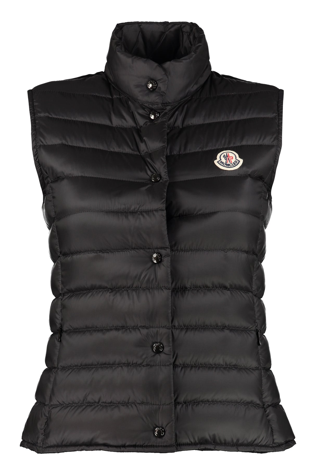 MONCLER Sleek and Chic Sleeveless Down Jacket for Women – Black