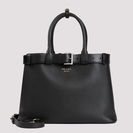 PRADA Fashionable Black Tote Perfect for Spring/Summer 2024