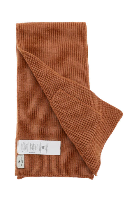 豪華織紋羊毛圍巾 - 圖樣是翮蝶紋
