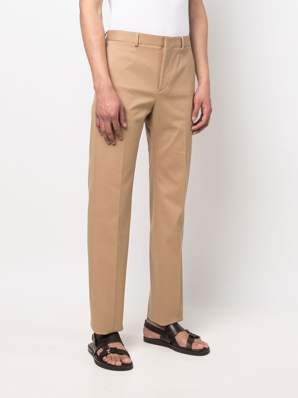 VALENTINO Men's Beige Trousers for FW22