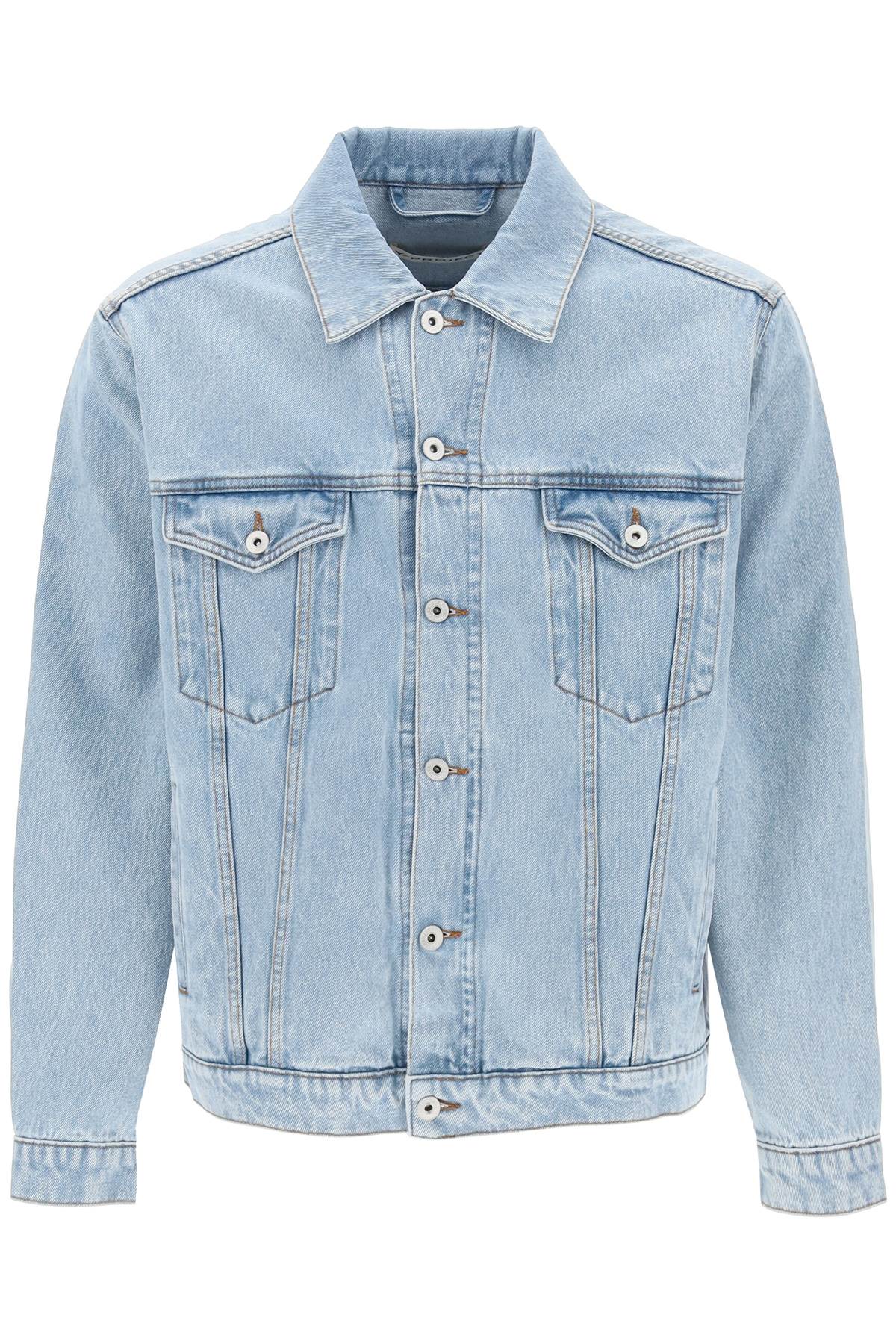 Y/PROJECT Organic Cotton Denim Jacket for Men and Women - Light Blue