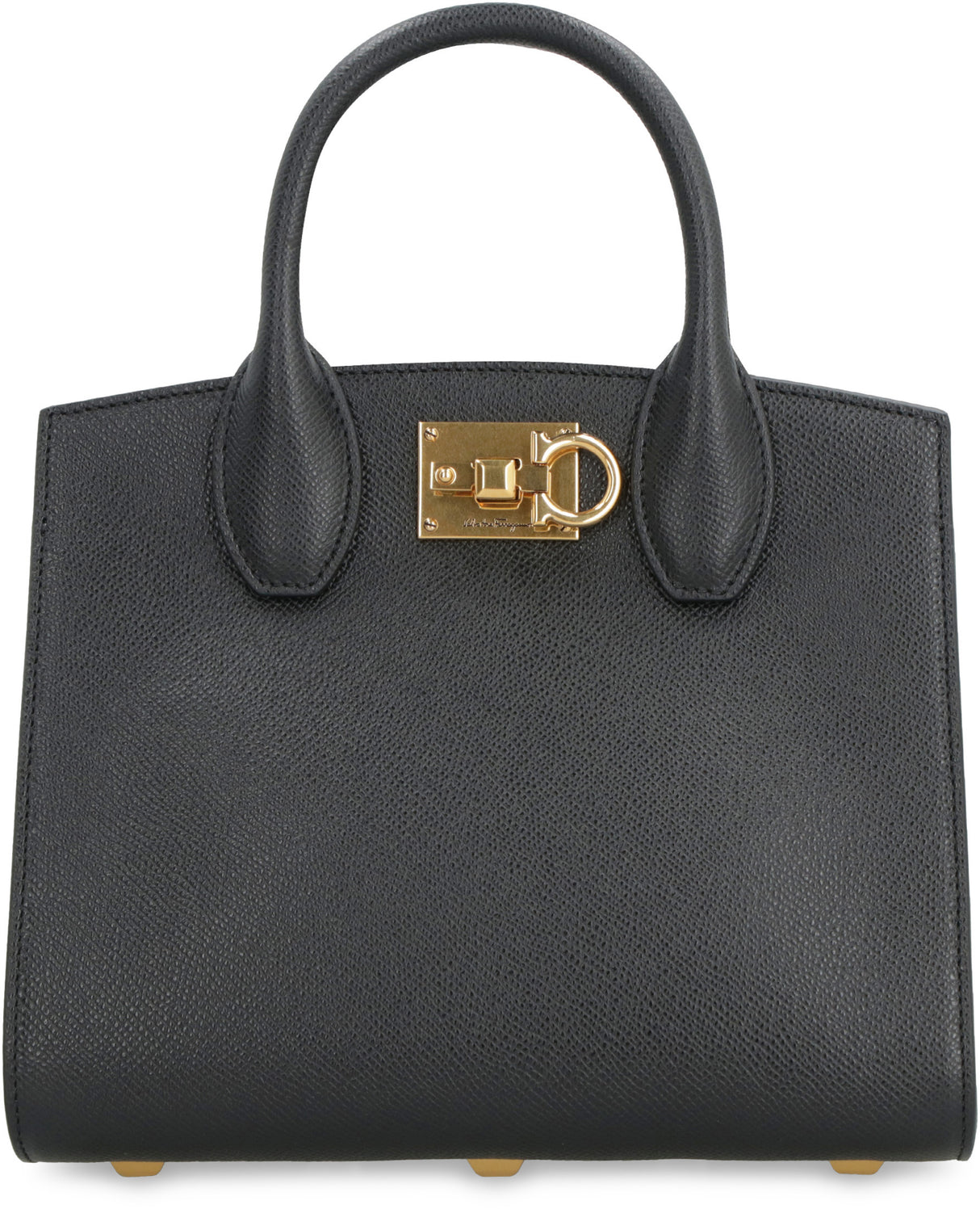 Stylish Black Leather Mini Handbag for Women