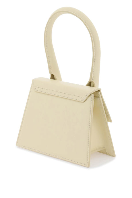 JACQUEMUS Beige Leather Shoulder Bag for Women - SS24 Collection