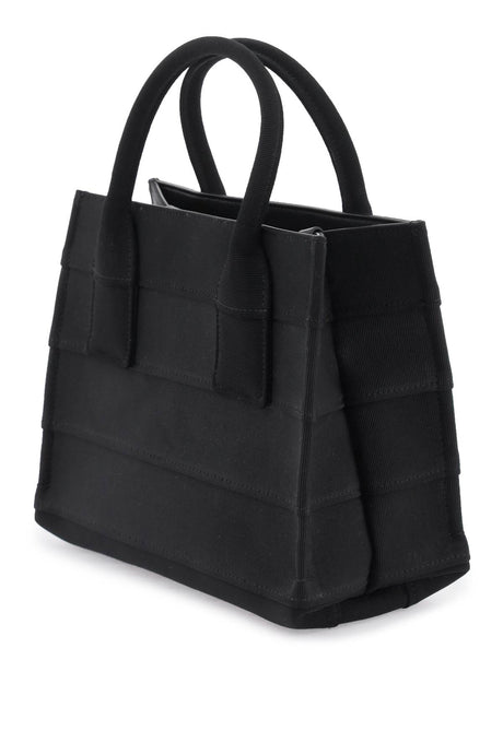 Small Tote Handbag with Lettering Logo in Black for Women (SS24)