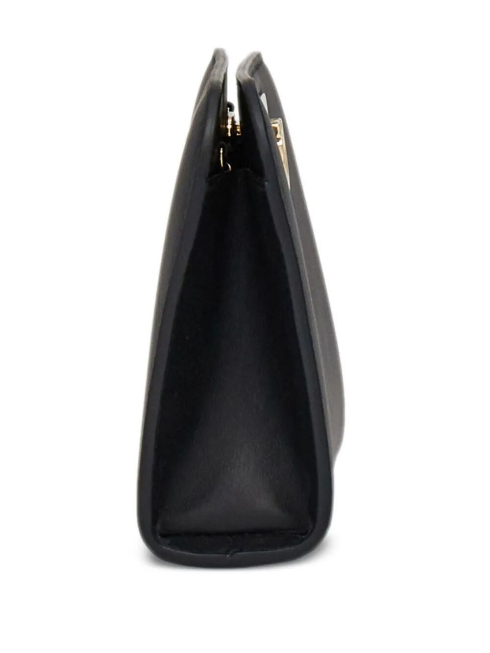 FERRAGAMO Black Mini Clutch Handbag in Calf Leather for Women – Spring/Summer 2024 Collection
