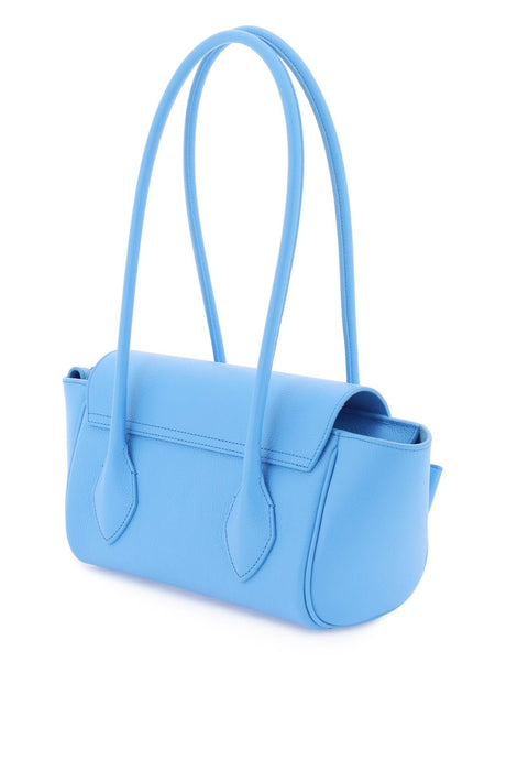 Light Blue Vintage-Style Tote Bag for Women