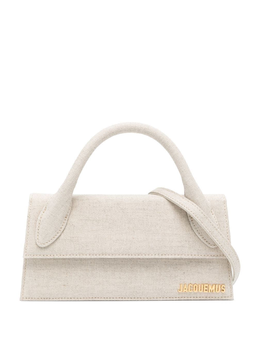 JACQUEMUS Tan Mini Long Clutch and Crossbody Bag for Women – Elegant and Versatile for SS24
