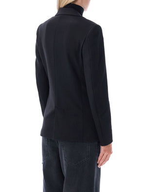 超薄型學童西裝外套，搭配Ultraspectre印花圖案