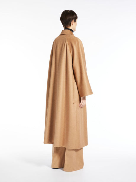 Luxurious FW23 Female Camel Coat