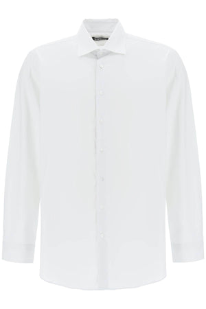 男士白色纽扣衬衫- 2023春夏系列