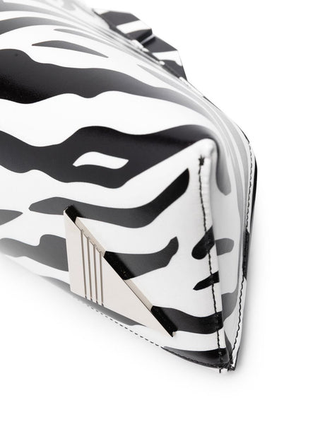 THE ATTICO Zebra Print Clutch from SS24 Collection