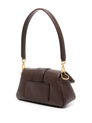 JACQUEMUS Brown Lamb Leather Shoulder & Crossbody Bag for Women - SS24 Collection