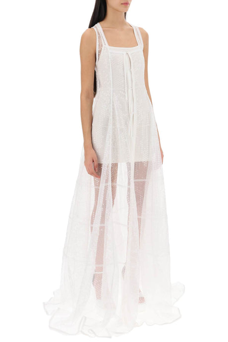 華麗施華洛晚裝長裙- 打造引人注目的A字線條與絲帶細節