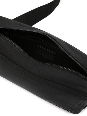 JACQUEMUS Black Horizontal Crossbody Handbag for Men