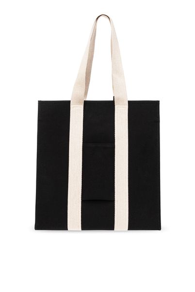 JACQUEMUS Black Leather Tote Bag for Men - SS24 Collection