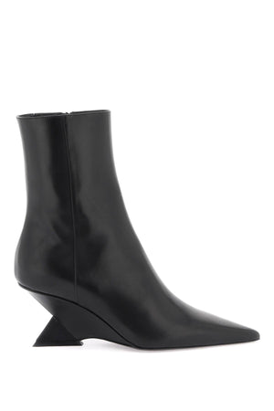 THE ATTICO Sleek and Sophisticated Black Ankle Boots for Women