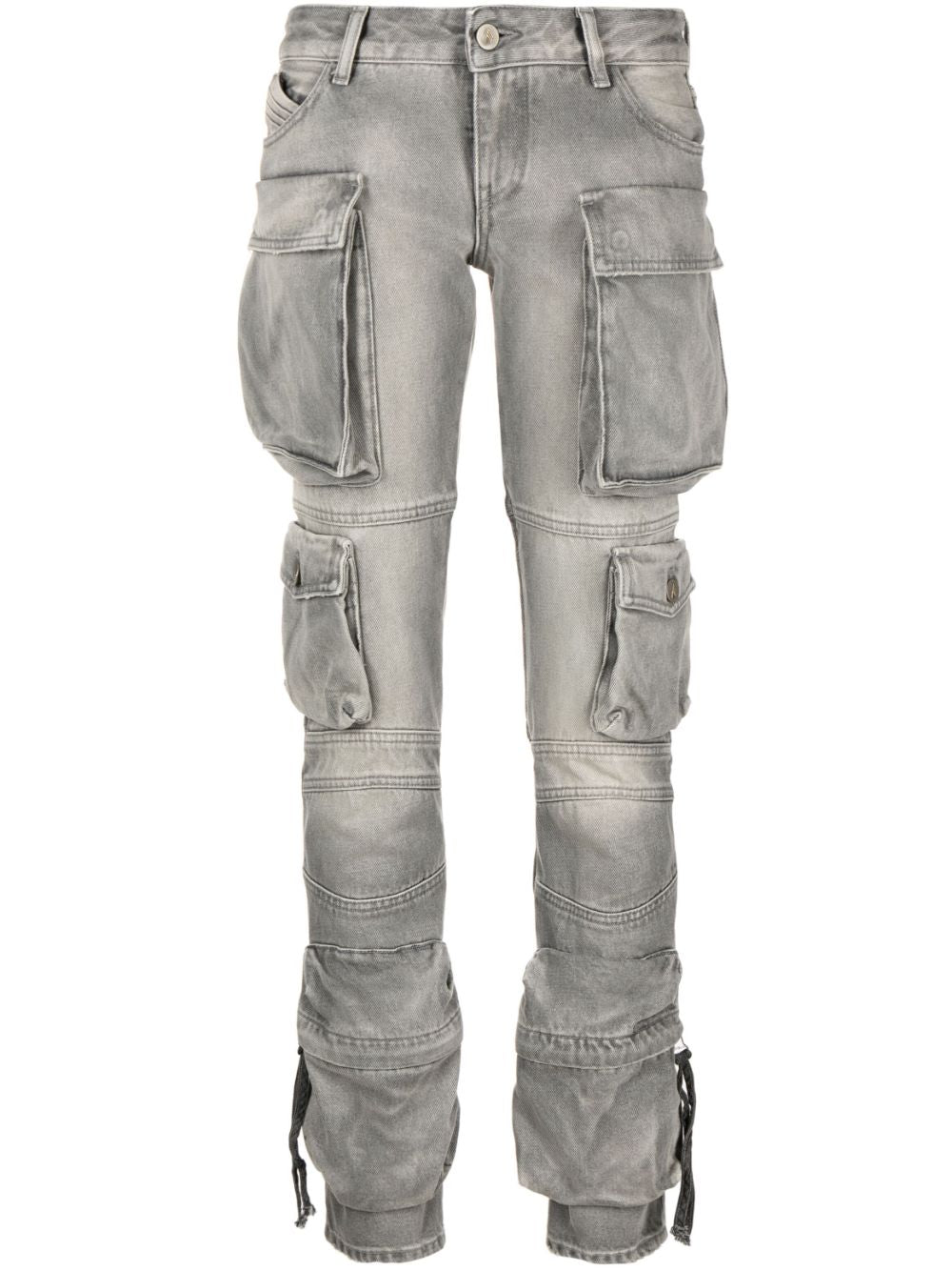 Grey Pants for Women - FW23 Collection