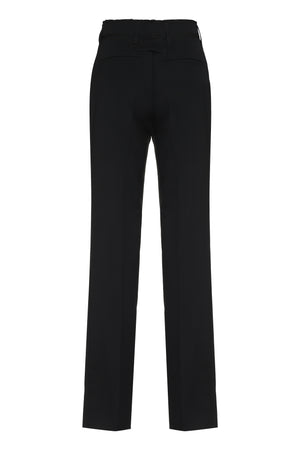 JACQUEMUS Black Wool Trousers for Women in FW23 Collection
