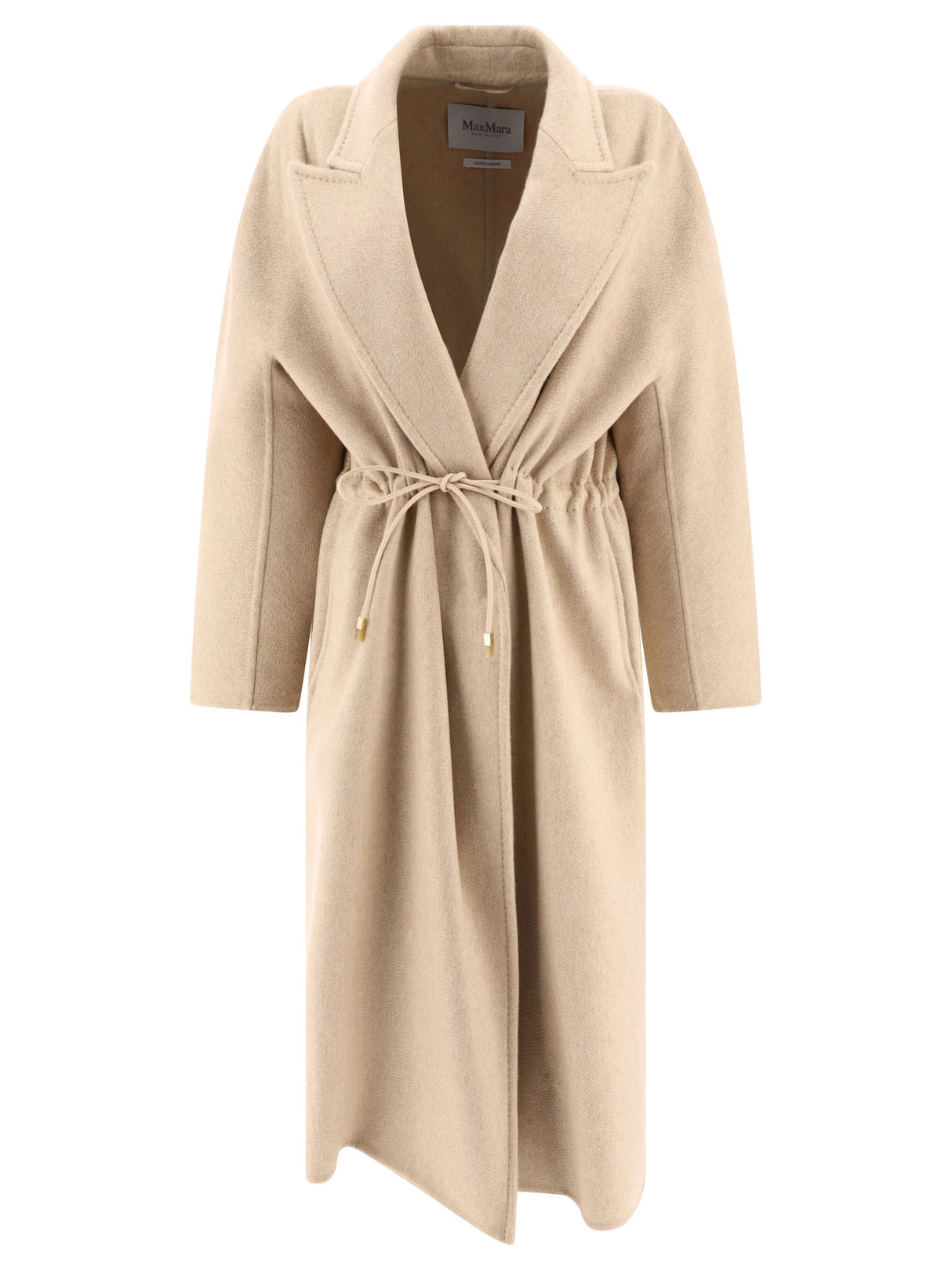 MAX MARA Tan Oversized Cashmere Jacket for Women - SS24 Collection