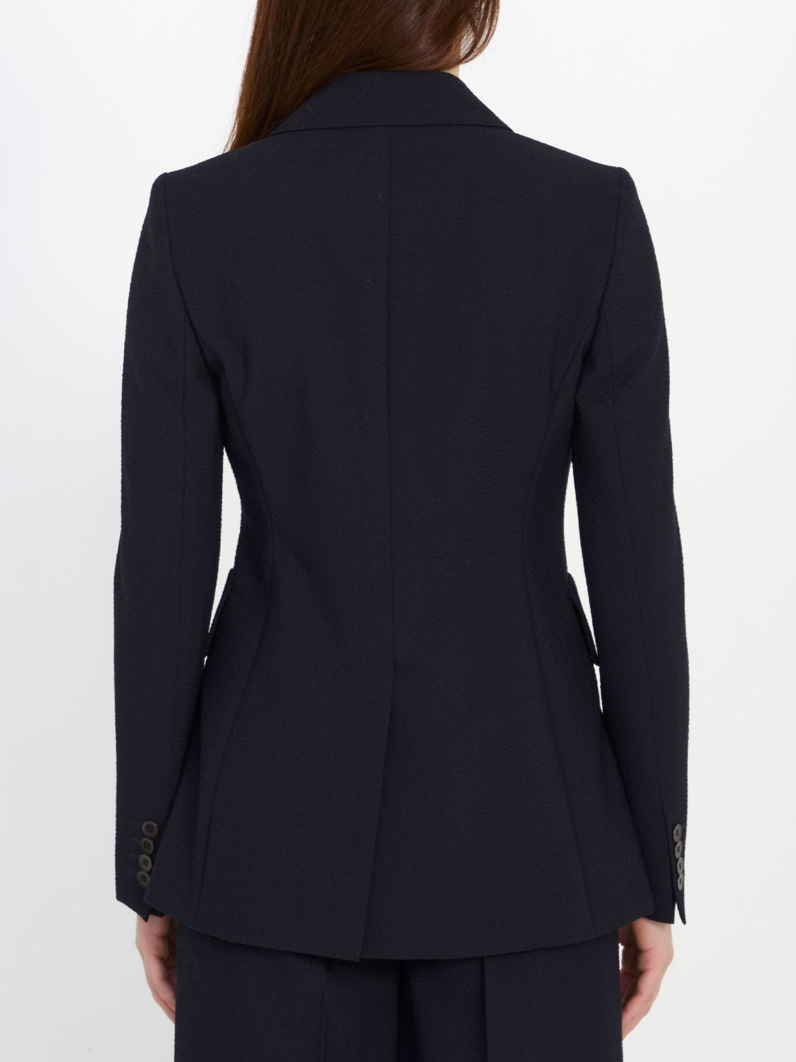 Áo khoác Albero màu xanh navy cho phụ nữ - Bộ sưu tập SS24