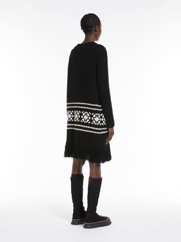 Sweater phong cách Orione màu đen dành cho phụ nữ - Bộ sưu tập SS24