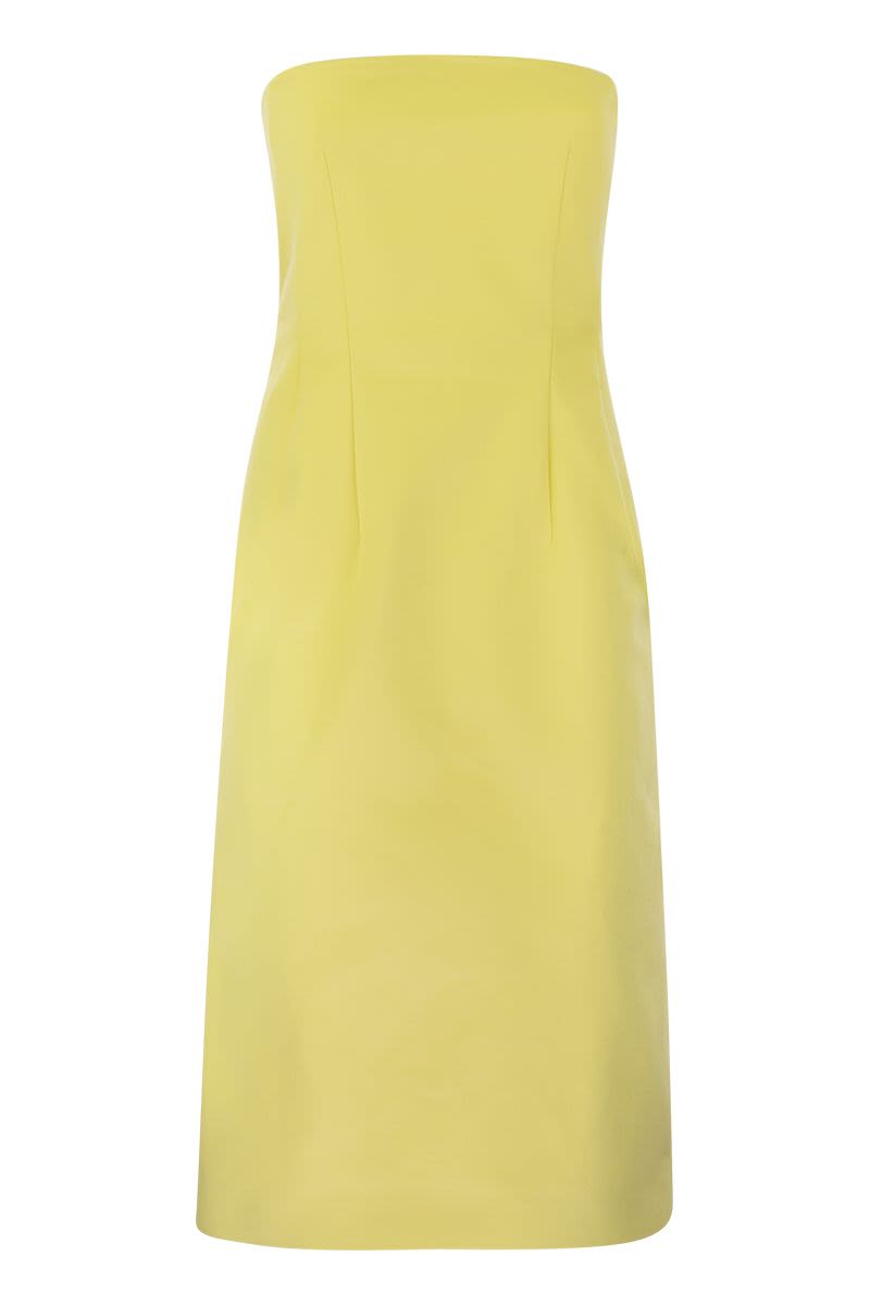 MAX MARA SPORTMAX Yellow Editte Dress for Women - SS24 Collection