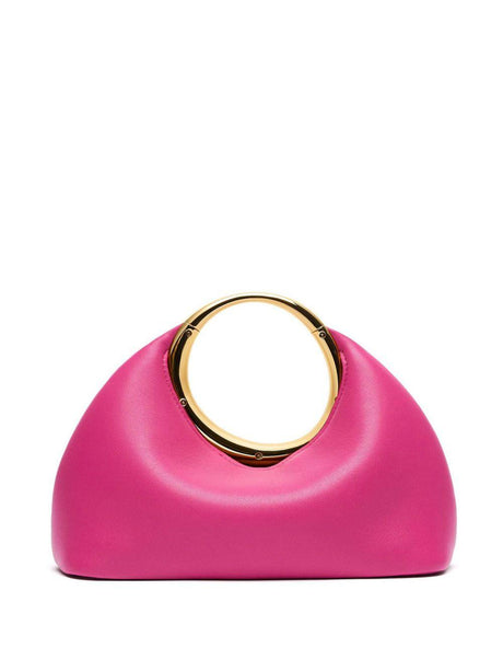 JACQUEMUS Pink Leather Top-Handle Handbag for Women