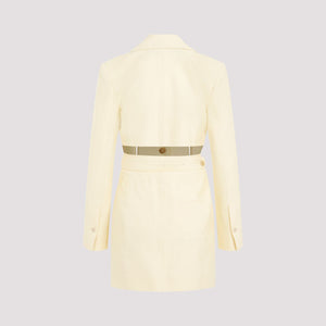 JACQUEMUS Yellow Mini Dress for Women - Perfect for SS24
