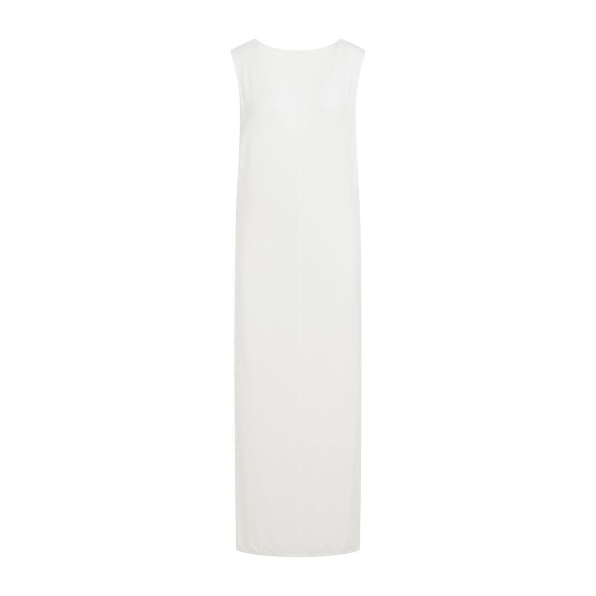 簡約優雅白色杯布裙 - SS24系列
